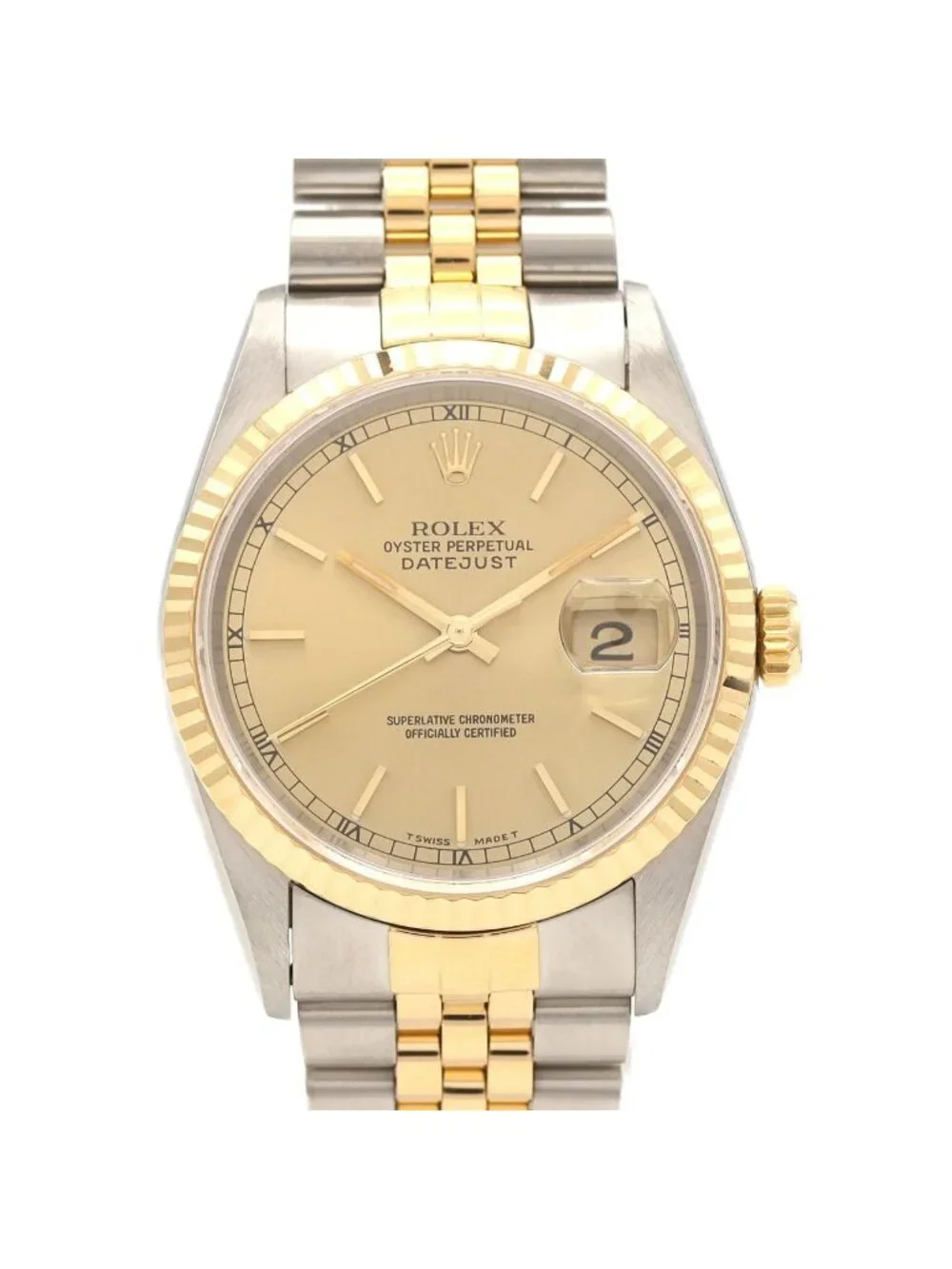 Rolex Datejust Automatic Winding Number Watch